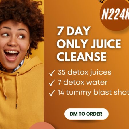 7 Day only Juice Cleanse